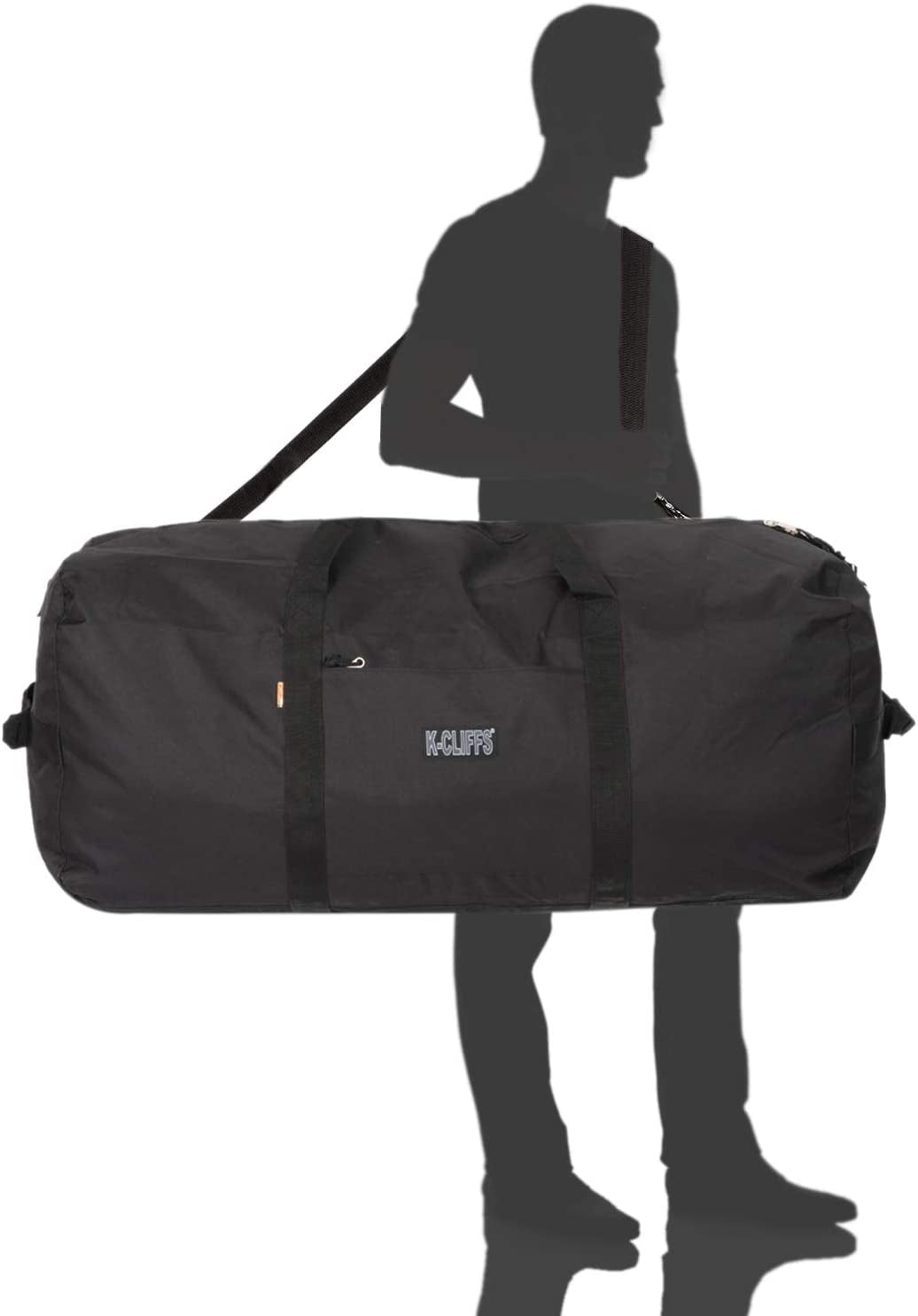 Heavy Duty Cargo Duffel Large Sport Gear Drum Set Equipment Hardware Travel Bag Rooftop Rack Bag